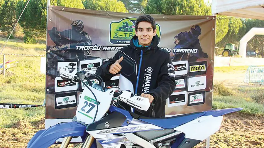 Jovem piloto de Almeirim prepara próxima época de motocross