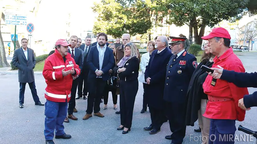 Os Bombeiros Municipais de Tomar