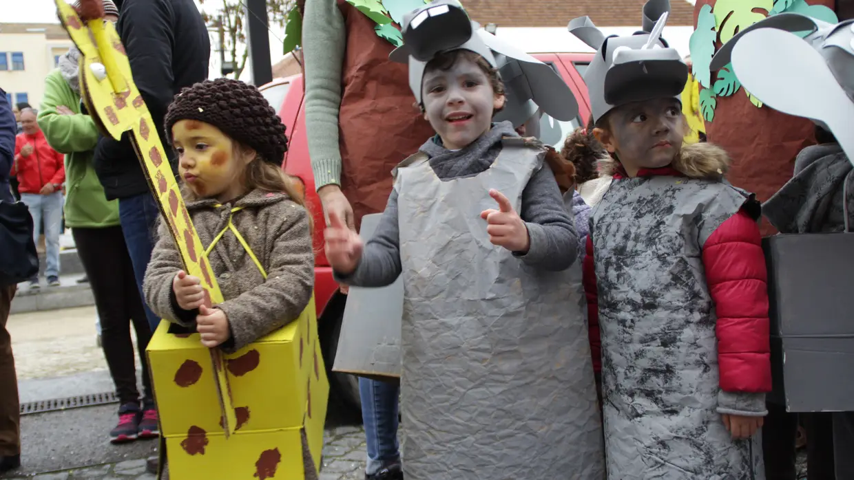 Carnaval escolar em Almeirim