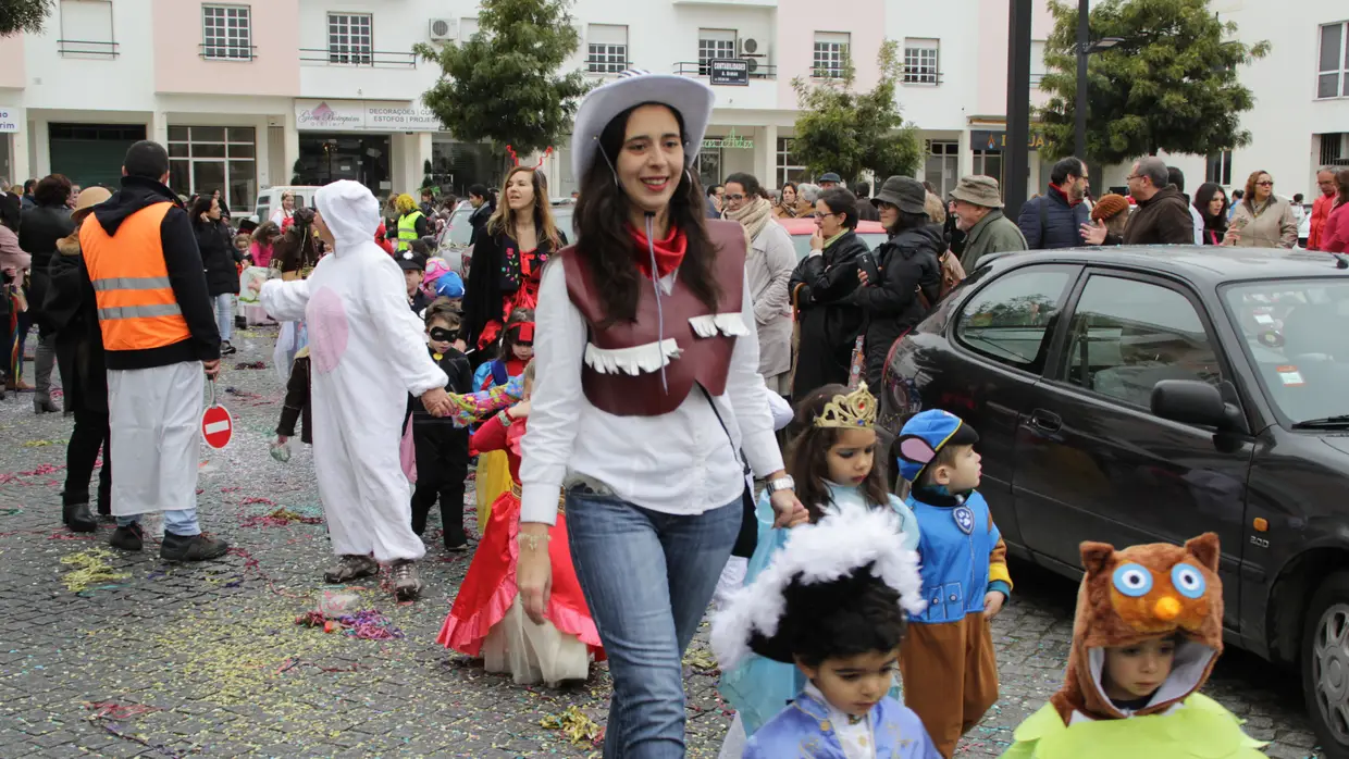 Carnaval escolar em Almeirim