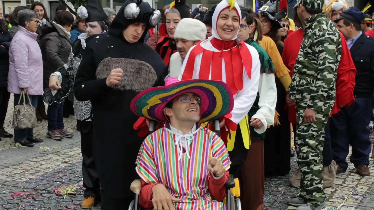 Carnaval escolar em Almeirim