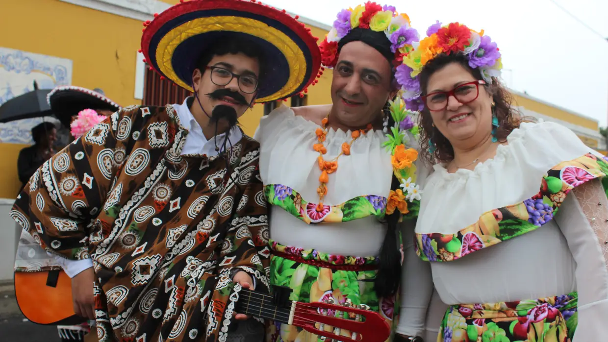 Corso carnavalesco em Benfica do Ribatejo