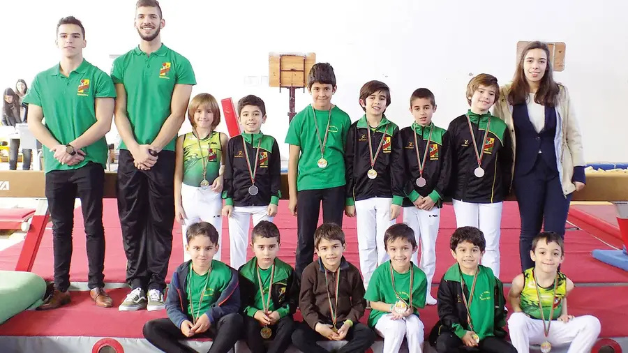 O Campeonato Distrital de Ginástica Artística Feminina e Masculina