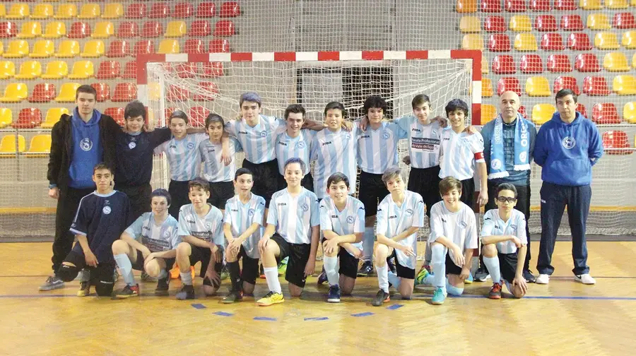 Vitória de Santarém campeão distrital de iniciados em futsal