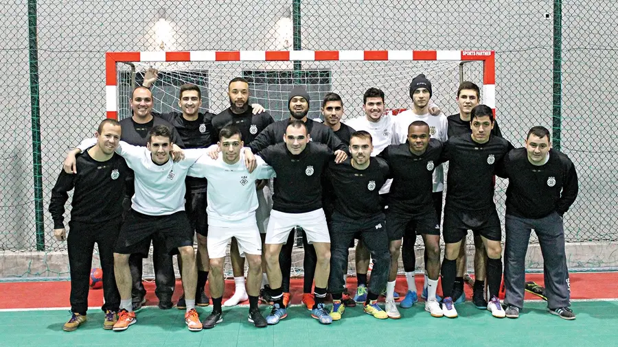 Os seniores do Clube Académico de Desportos - Futsal Os seniores do Clube Académico de Desportos - Futsal
