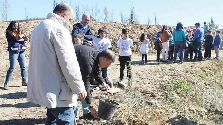 Alunos da escola primária da Erra Alunos da escola primária da Erra