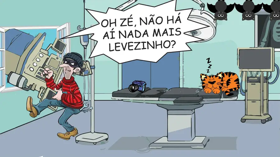 Velho hospital a precisar de tratamento Velho hospital a precisar de tratamento