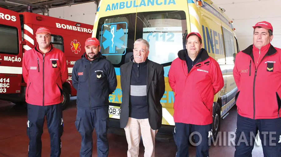 Bombeiros de Mação pedem ajuda para comprar nova ambulância Bombeiros de Mação pedem ajuda para comprar nova ambulância