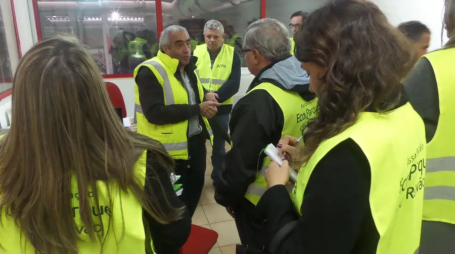 Comitiva brasileira visitou empresas do Eco Parque do Relvão Comitiva brasileira visitou empresas do Eco Parque do Relvão