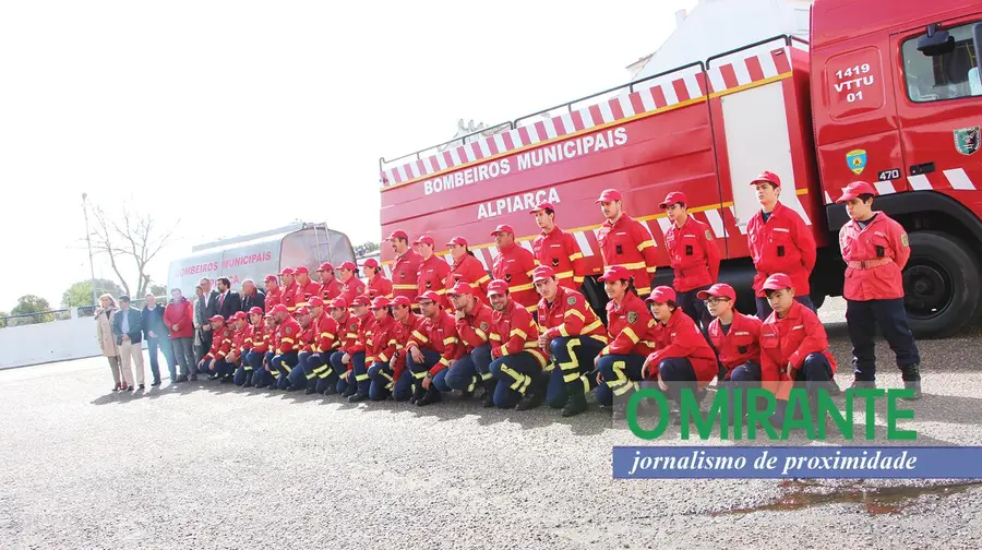 Novo autotanque no 69º aniversário dos Bombeiros Municipais de Alpiarça