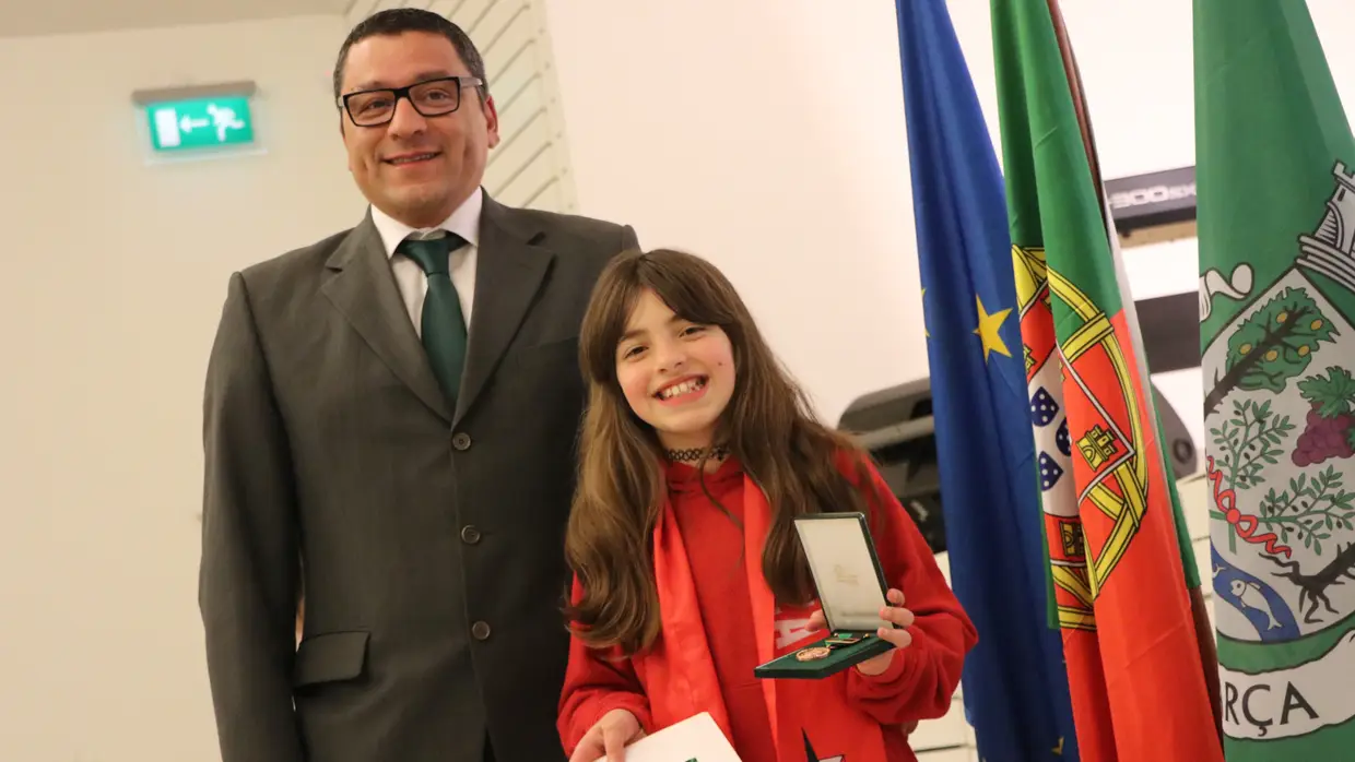 Cerimónia de entrega de medalhas do concelho de Alpiarça