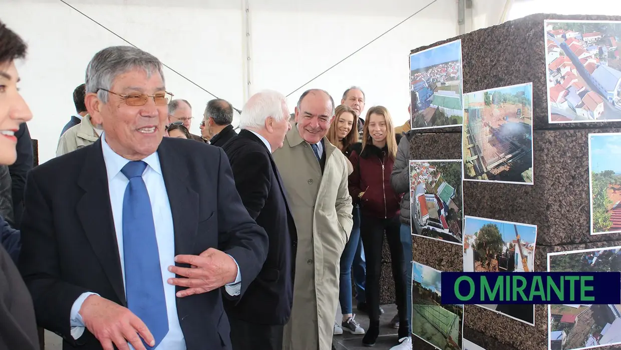 Inauguração da Praça Central Eduardo Catroga e Polidesportivo da Casa do Povo de São Miguel de Rio Torto