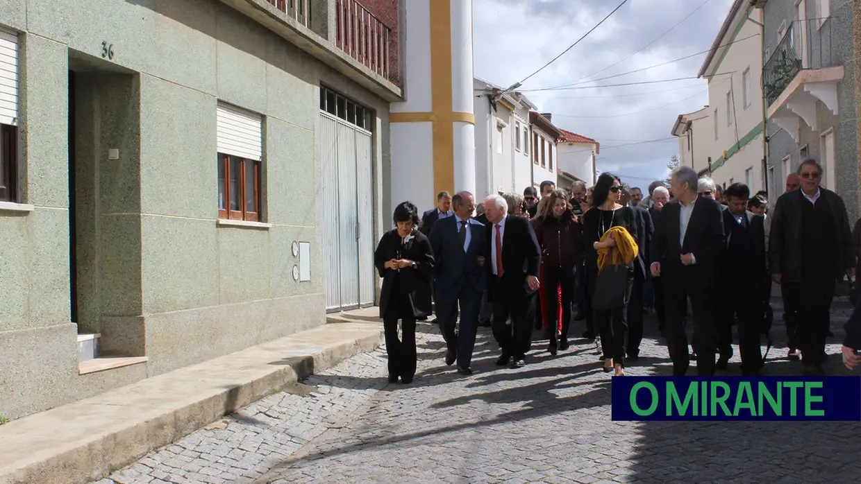 Inauguração da Praça Central Eduardo Catroga e Polidesportivo da Casa do Povo de São Miguel de Rio Torto