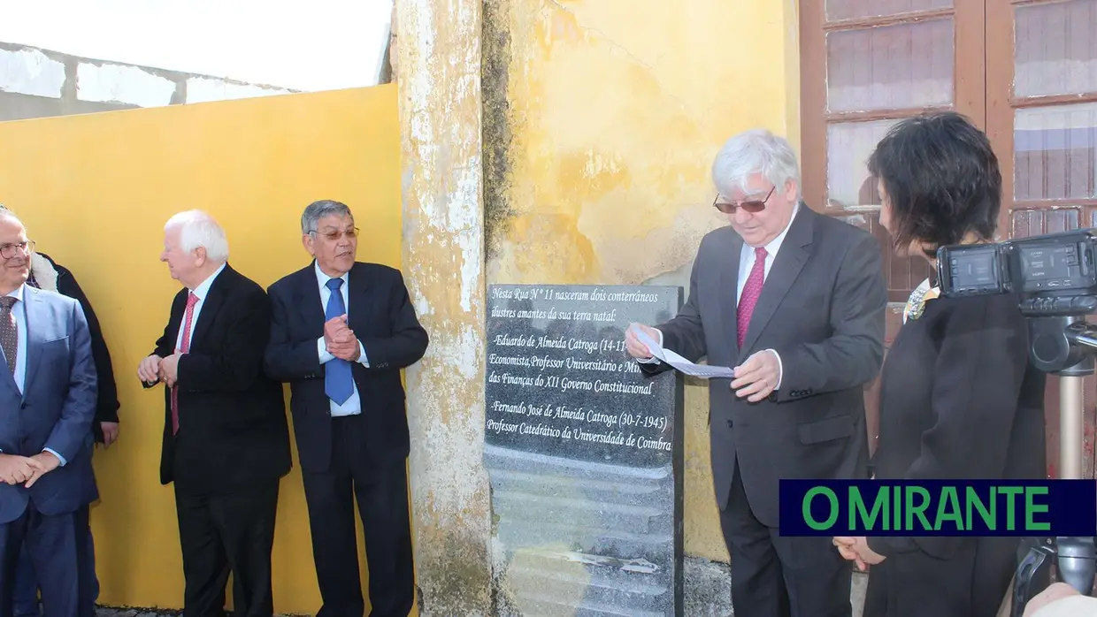 Inauguração da Praça Central Eduardo Catroga e Polidesportivo da Casa do Povo de São Miguel de Rio Torto