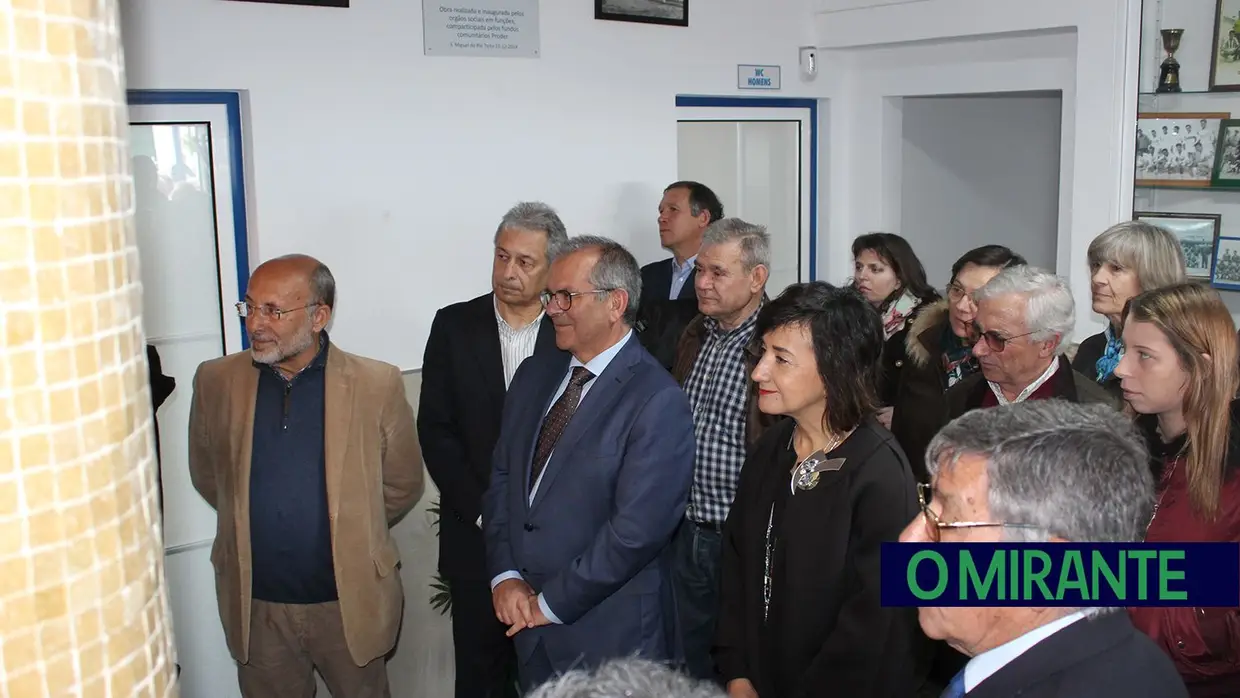 Inauguração da Praça Central Eduardo Catroga e Polidesportivo da Casa do Povo de São Miguel de Rio Torto