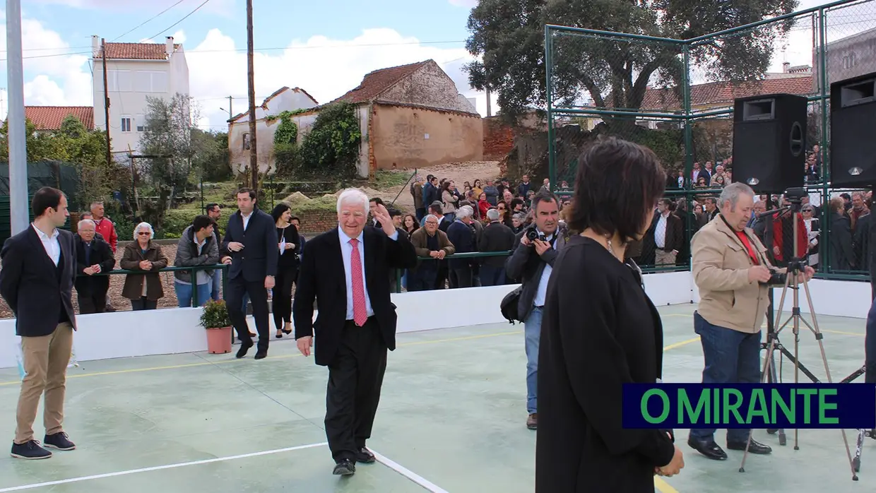 Inauguração da Praça Central Eduardo Catroga e Polidesportivo da Casa do Povo de São Miguel de Rio Torto