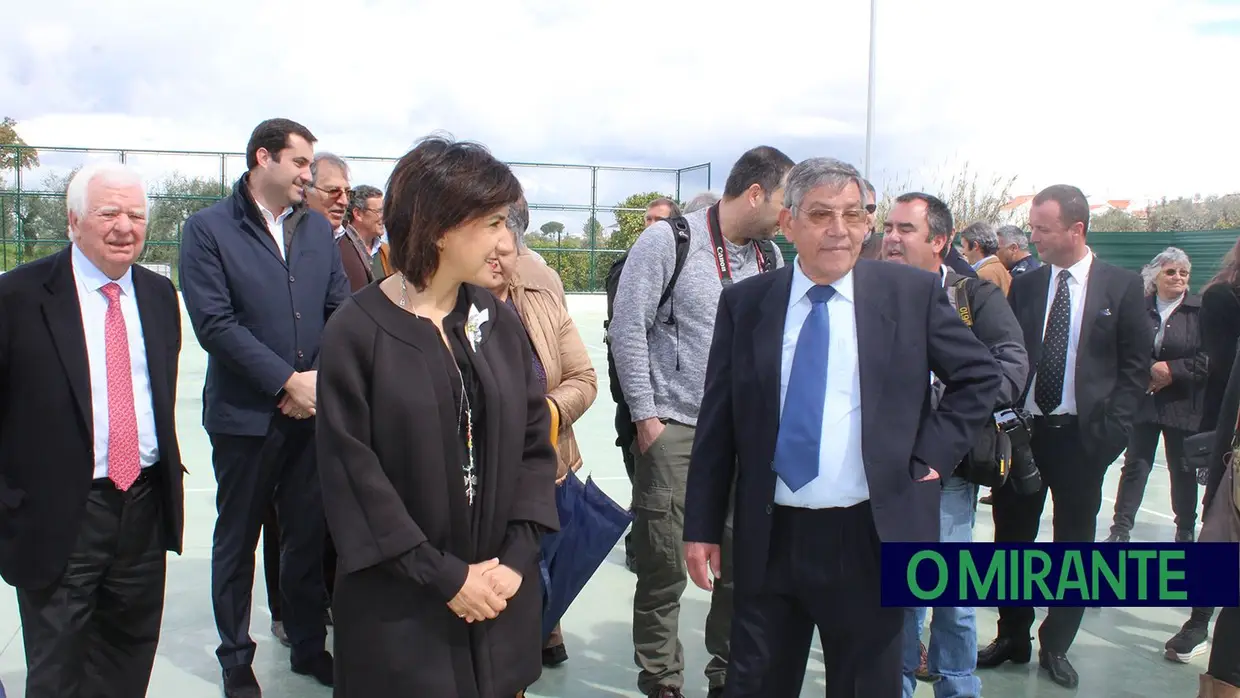 Inauguração da Praça Central Eduardo Catroga e Polidesportivo da Casa do Povo de São Miguel de Rio Torto