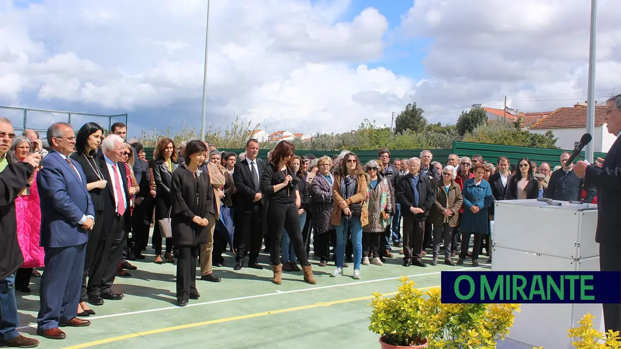 Inauguração da Praça Central Eduardo Catroga e Polidesportivo da Casa do Povo de São Miguel de Rio Torto