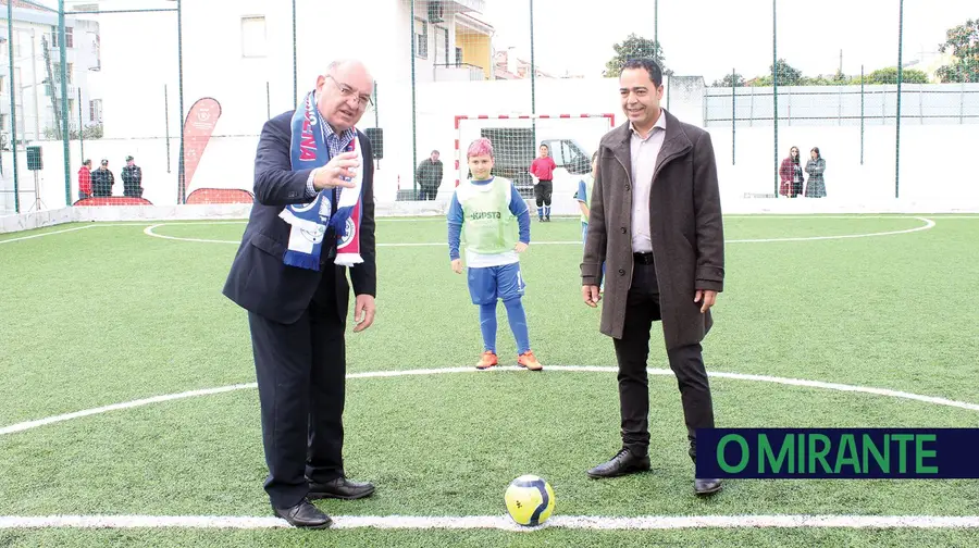 Polidesportivo do Brejo parece outro depois das obras de requalificação Polidesportivo do Brejo parece outro depois das obras de requalificação