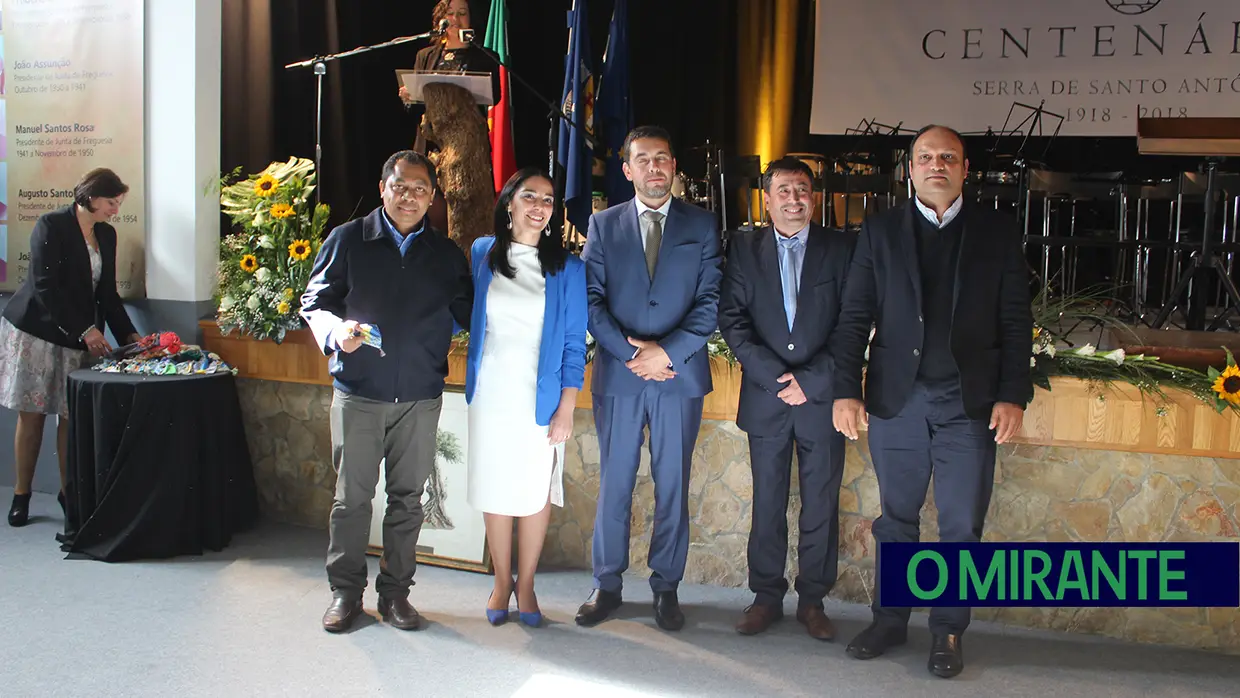 Comemoração oficial do Centenário da freguesia civil de Serra de Santo António, concelho de Alcanena