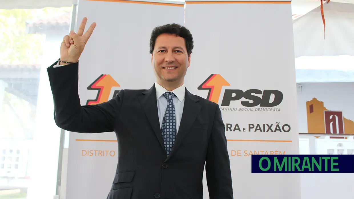 Candidatura de João Moura à distrital do PSD de Santarém