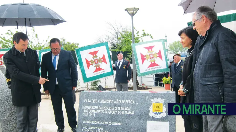 Memorial de homenagem aos combatentes do Ultramar no Tramagal