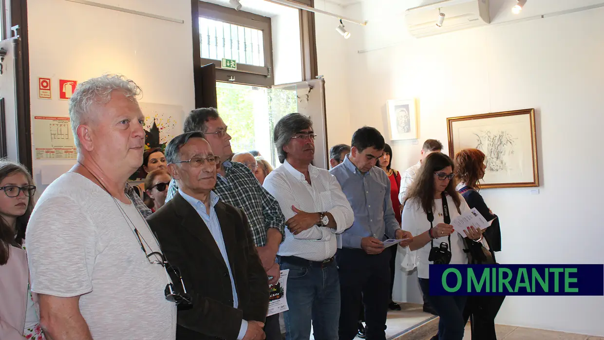 Inauguração da ALC'ARTE 3ª mostra de artes plásticas do concelho de Alcanena