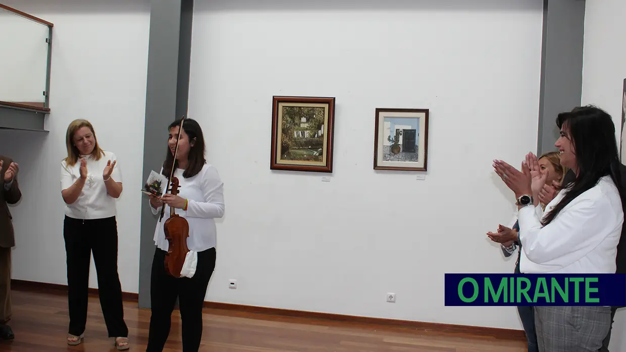 Inauguração da ALC'ARTE 3ª mostra de artes plásticas do concelho de Alcanena