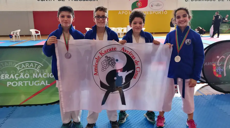 Karate de Aveiras de Cima no campeonato nacional