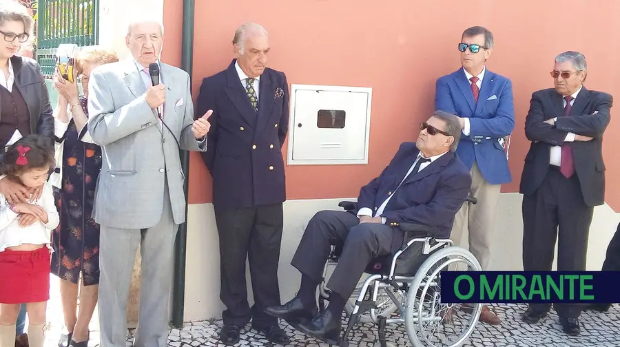 Martins Lopes homenageado pela Misericórdia da Golegã onde é provedor honorário Martins Lopes homenageado pela Misericórdia da Golegã onde é provedor honorário