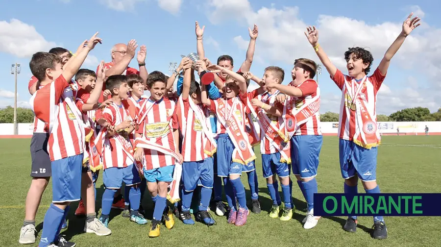 A equipa de futebol sub-10 A do Estrela FC Ouriquense