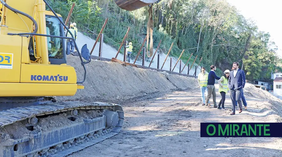 Câmara de Santarém acredita que troço da Nacional 114 reabre este ano