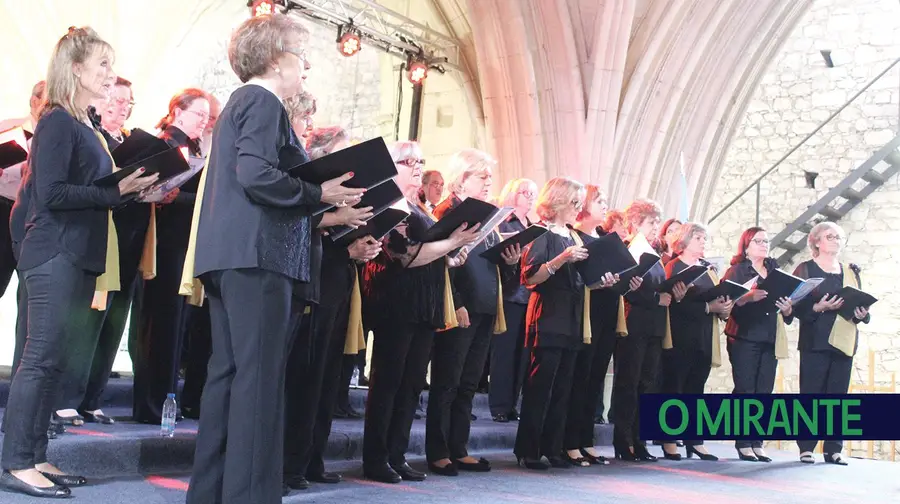 O Coro da Universidade da Terceira Idade de Santarém