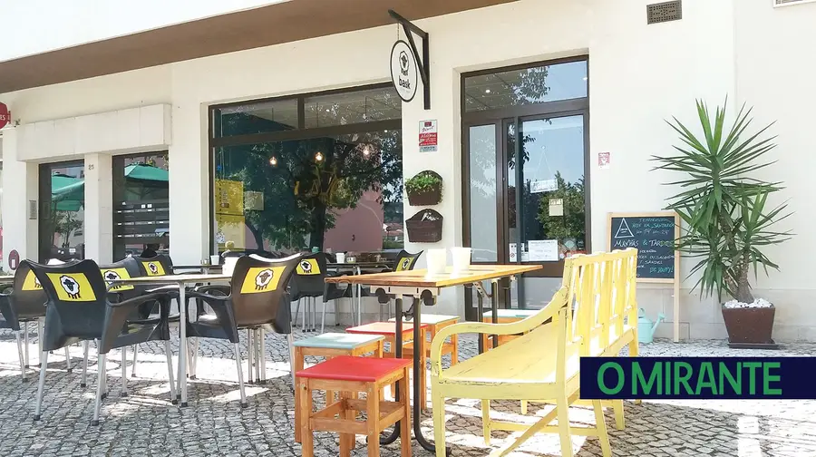 No Bask Coffee Shop em Santarém há produtos únicos e um deles é o bagel No Bask Coffee Shop em Santarém há produtos únicos e um deles é o bagel