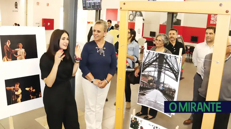 Fotografias de Rita Valério na Loja do Cidadão de Santarém