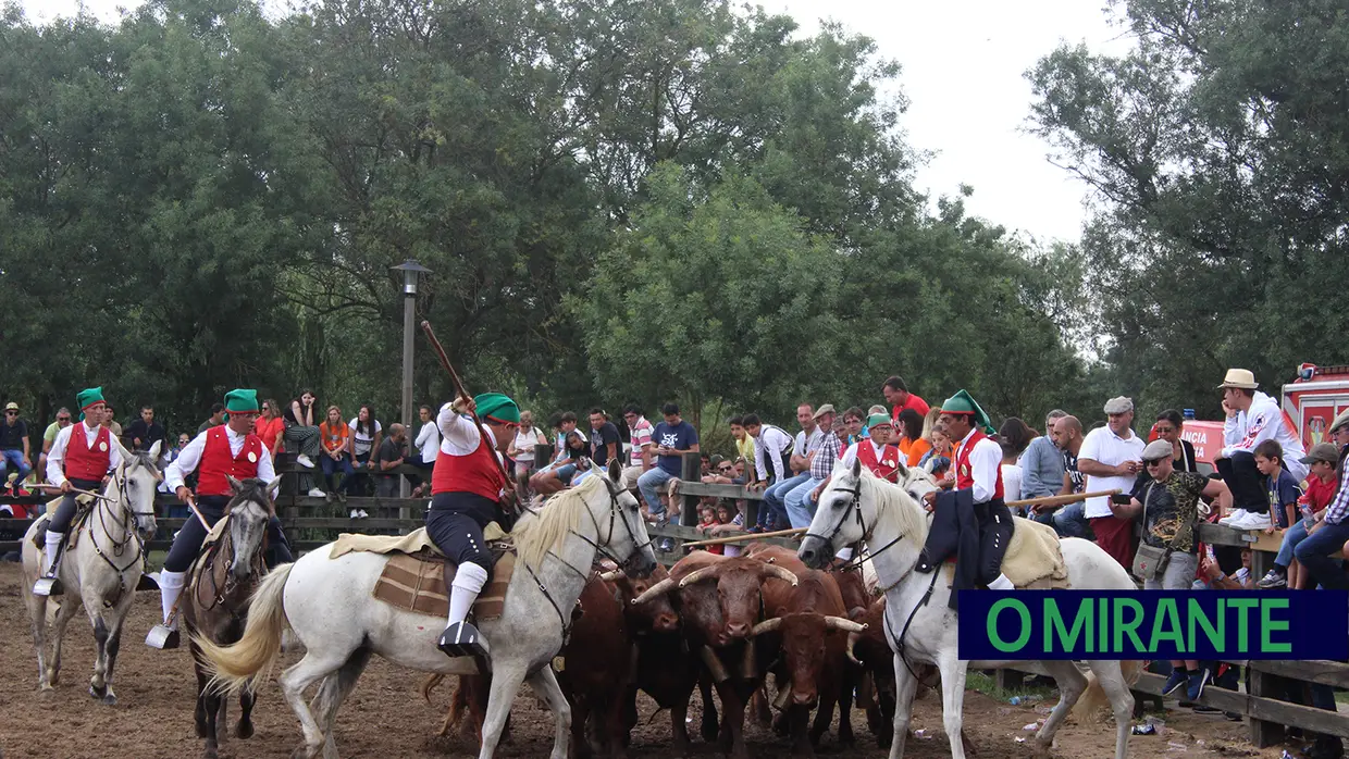 Picaria com campinos e cavaleiros amadores na Festa da Amizade-Sardinha Assada 2018