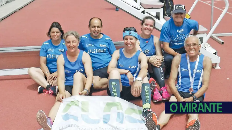 Atletas do CLAC com oito medalhas no Nacional de Veteranos