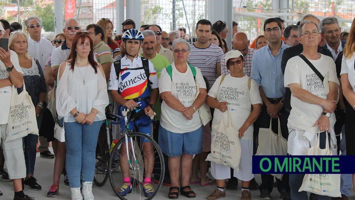 Inauguração do Parque Ribeirinho Moinhos da Póvoa e Ciclovia do Tejo