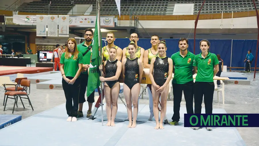 Ginastas da Zona Alta perto do pódio na Taça de Portugal 