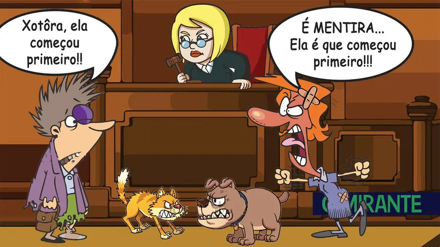 Foi o stress, senhor doutor juiz... Foi o stress, senhor doutor juiz...
