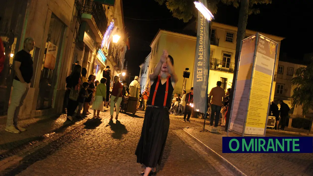 1.º Festival de Estátuas Vivas em Santarém