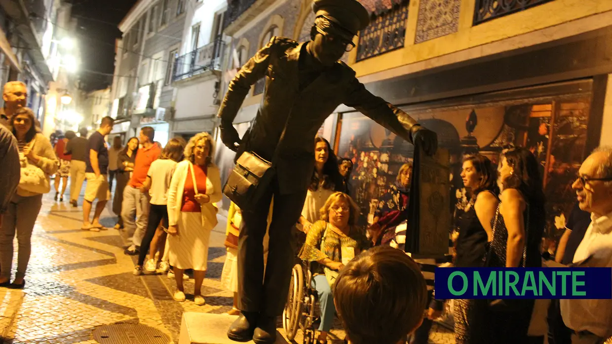 1.º Festival de Estátuas Vivas em Santarém
