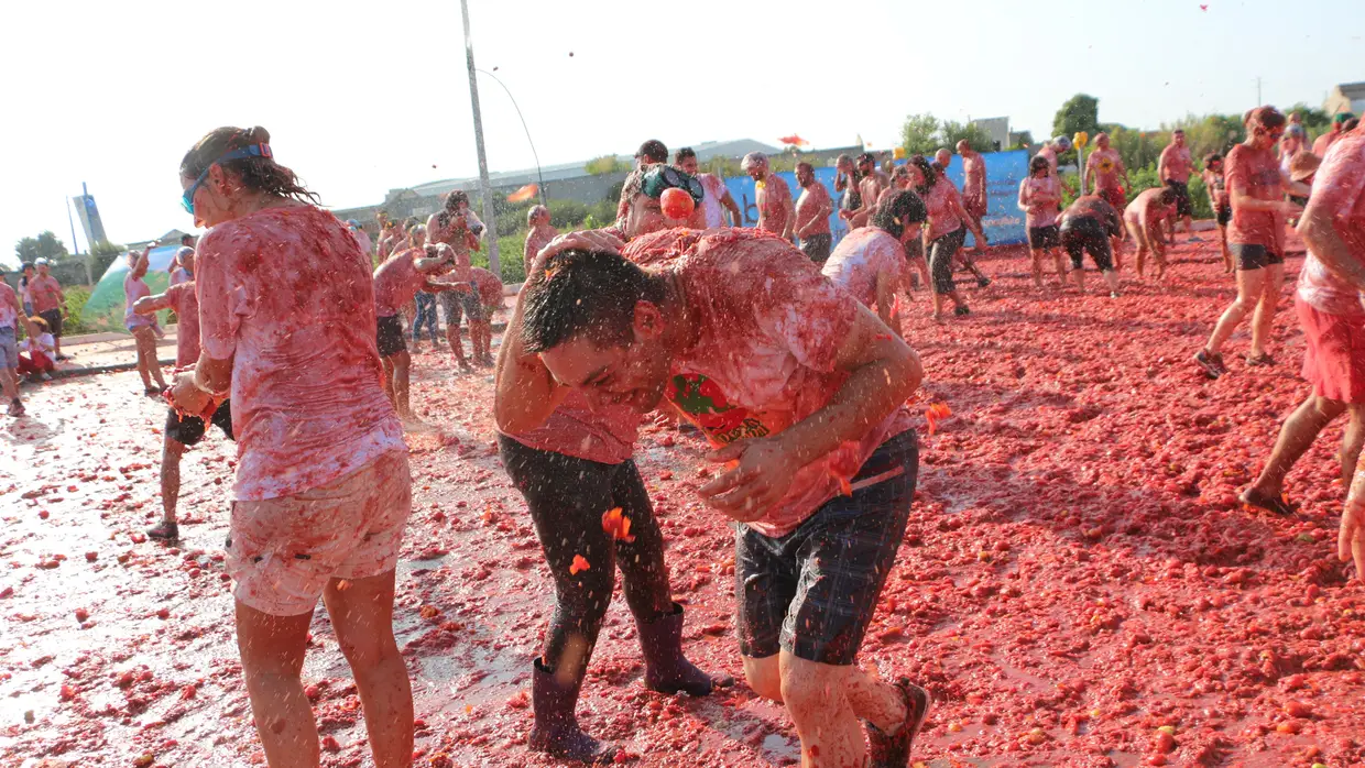 Todos à Tomatada em Almeirim