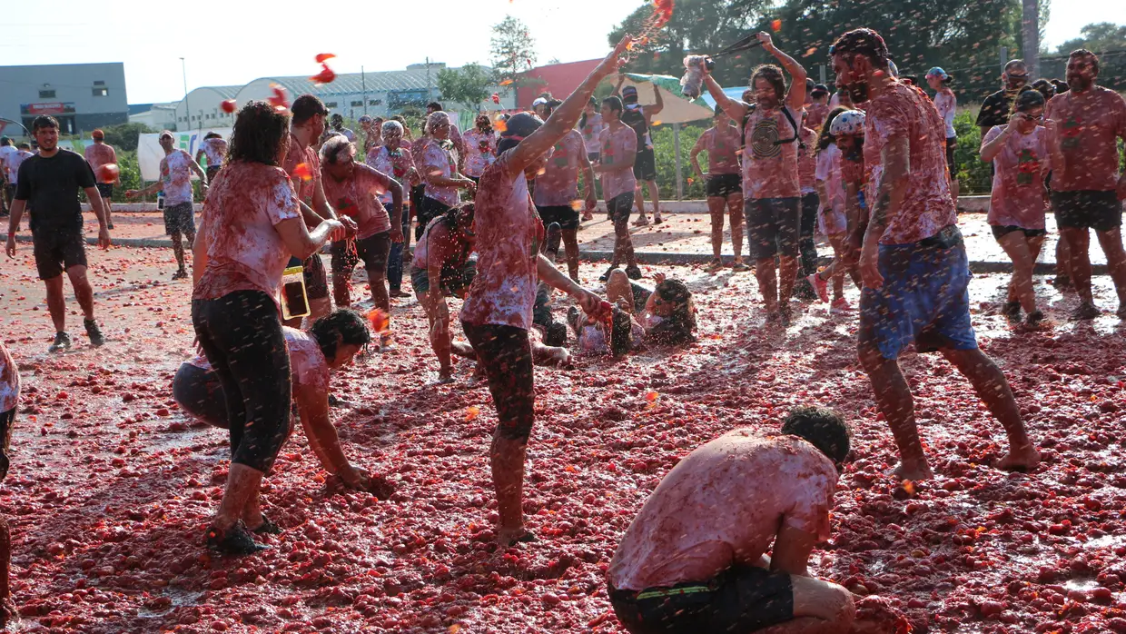 Todos à Tomatada em Almeirim