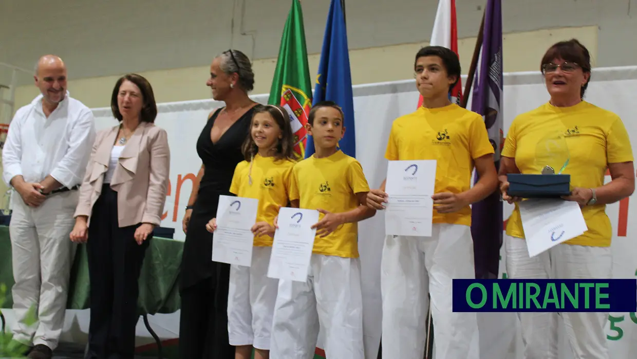 Cerimónia de Reconhecimento de Mérito Desportivo em Santarém