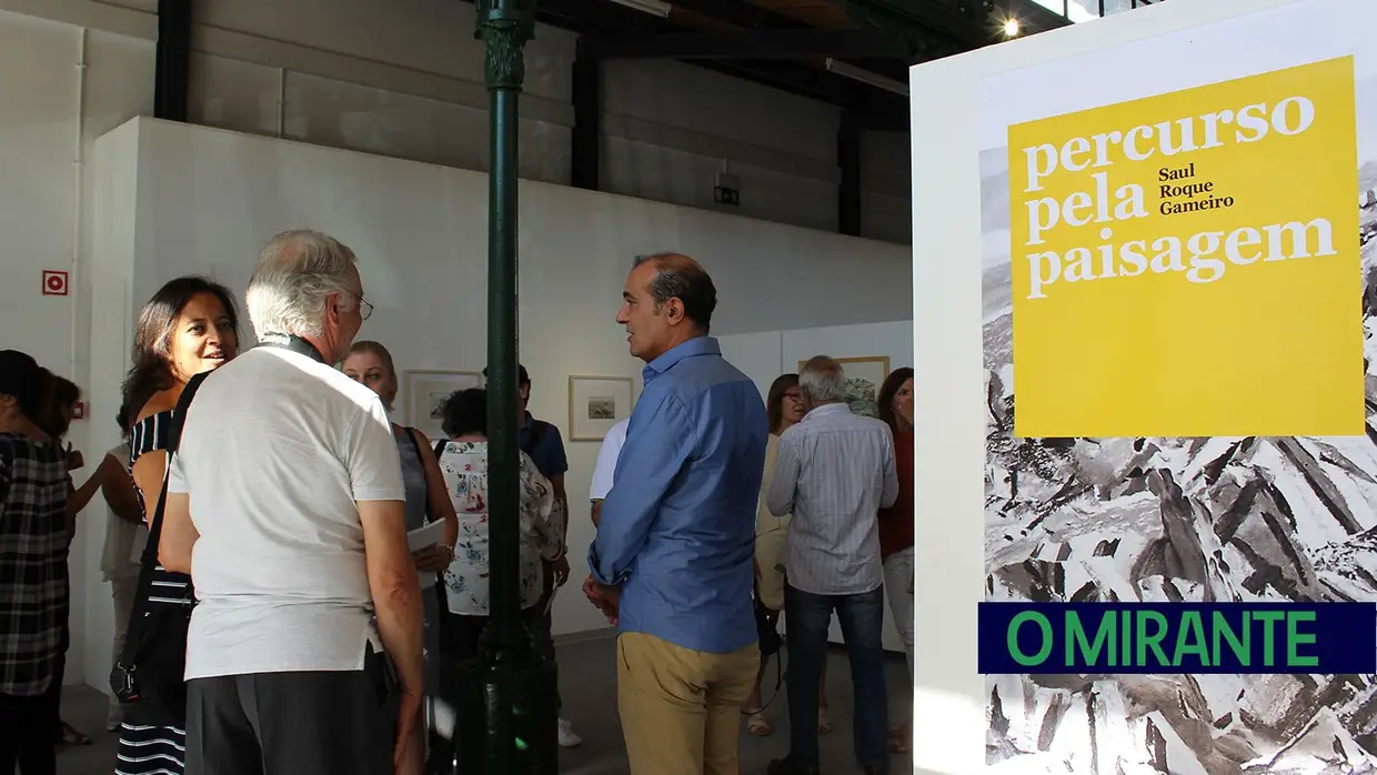 Exposição “Percurso pela Paisagem” de Saul Roque Gameiro inaugurada no Mercado do Peixe em Torres Novas