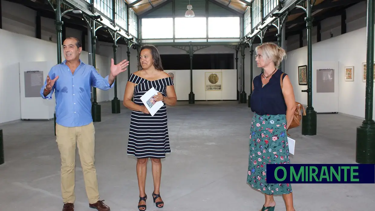 Exposição “Percurso pela Paisagem” de Saul Roque Gameiro inaugurada no Mercado do Peixe em Torres Novas