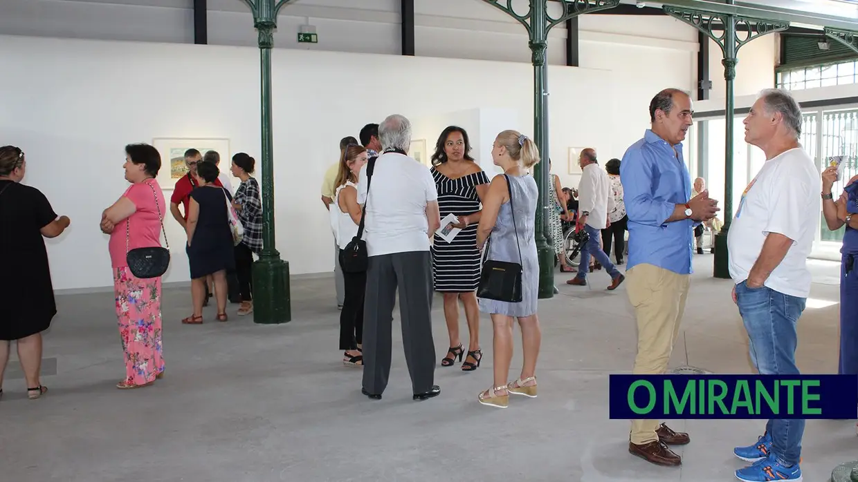 Exposição “Percurso pela Paisagem” de Saul Roque Gameiro inaugurada no Mercado do Peixe em Torres Novas