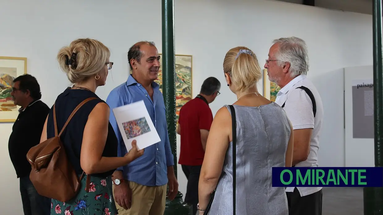 Exposição “Percurso pela Paisagem” de Saul Roque Gameiro inaugurada no Mercado do Peixe em Torres Novas