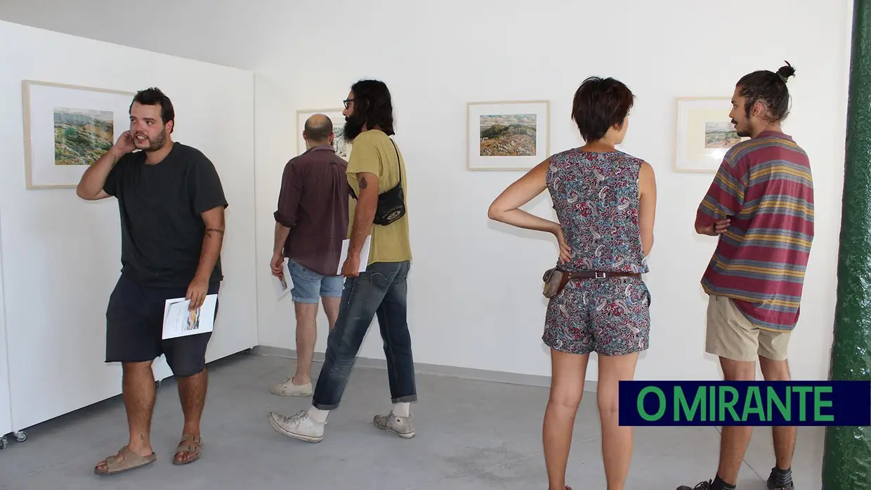 Exposição “Percurso pela Paisagem” de Saul Roque Gameiro inaugurada no Mercado do Peixe em Torres Novas